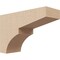 Ekena Millwork 3"W x 9"D x 6"H Classic Monterey Rough Cedar Woodgrain TimberThane Corbel, Primed Tan CORUR03X09X06MONRCPR - alternate 1